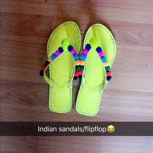 Indian sandals / flip flops fun summer colors